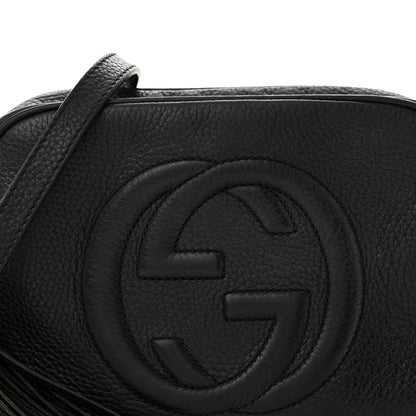 Gucci Pebbled Calfskin Small Soho Disco Bag Black 8 of 16