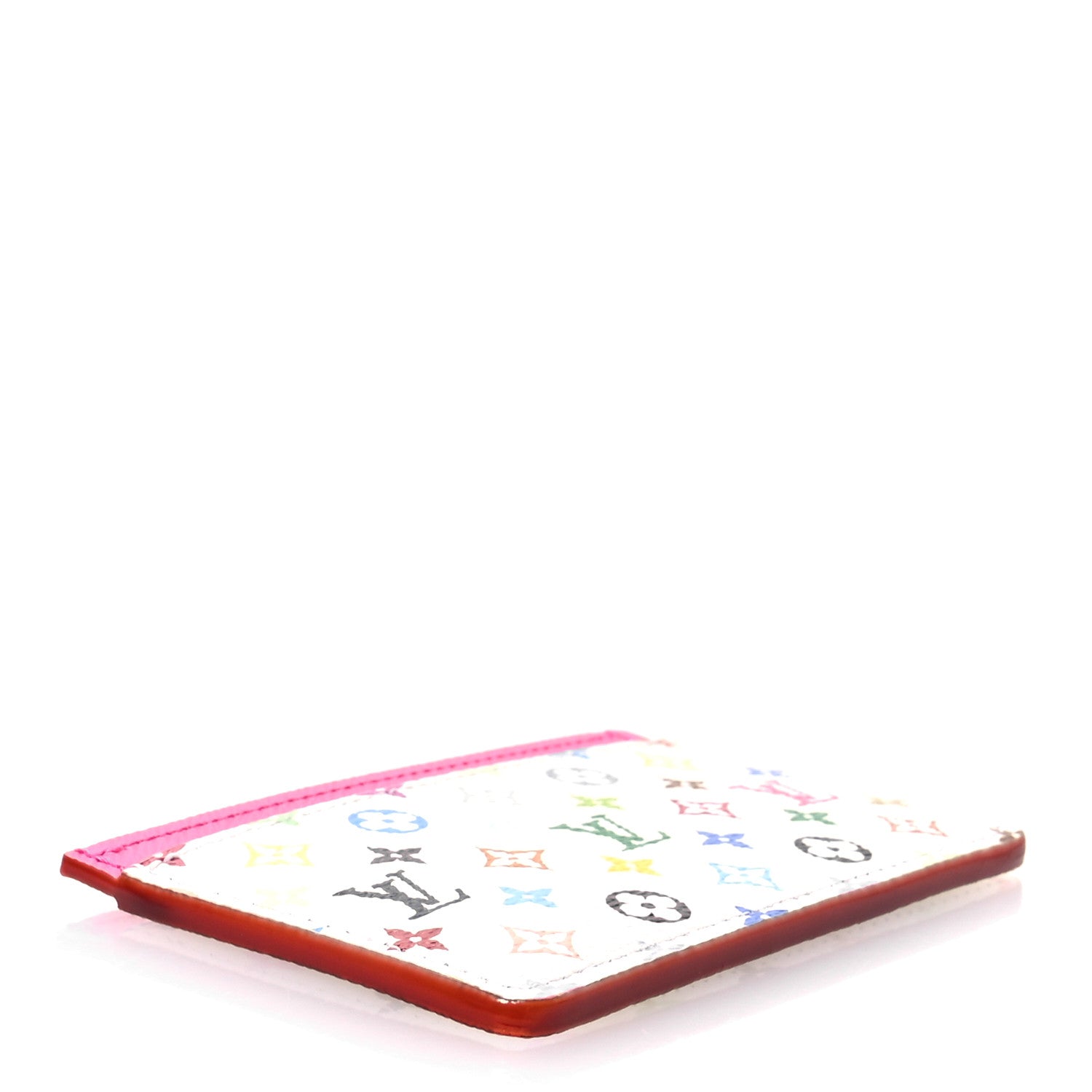 Louis Vuitton LV X TM Monogram Multicolor Card Holder Kawaii Pink 4 of 7