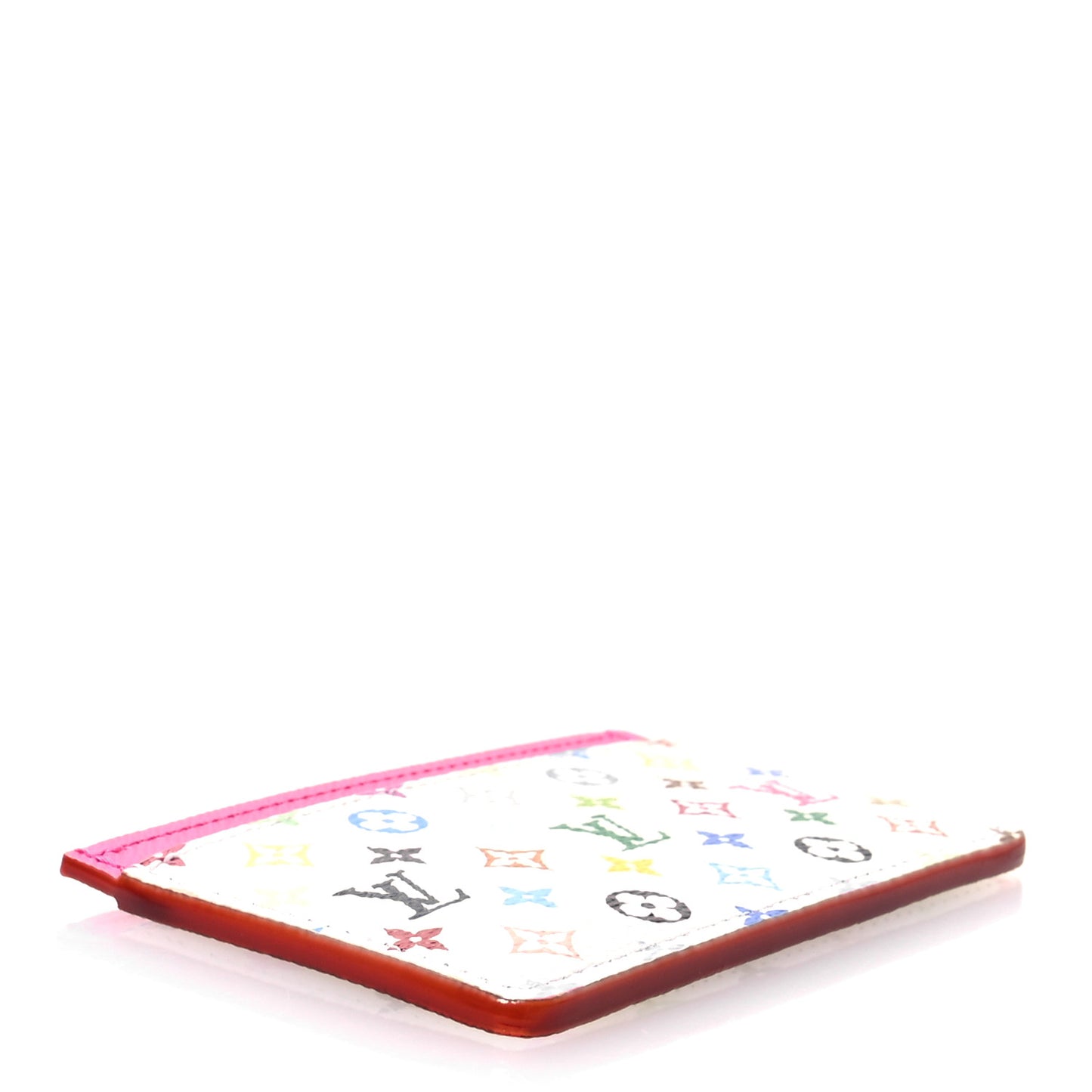 LV X TM Monogram Multicolor Card Holder Kawaii Pink