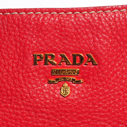 Prada Vitello Daino Hobo Fuoco 5 of 12