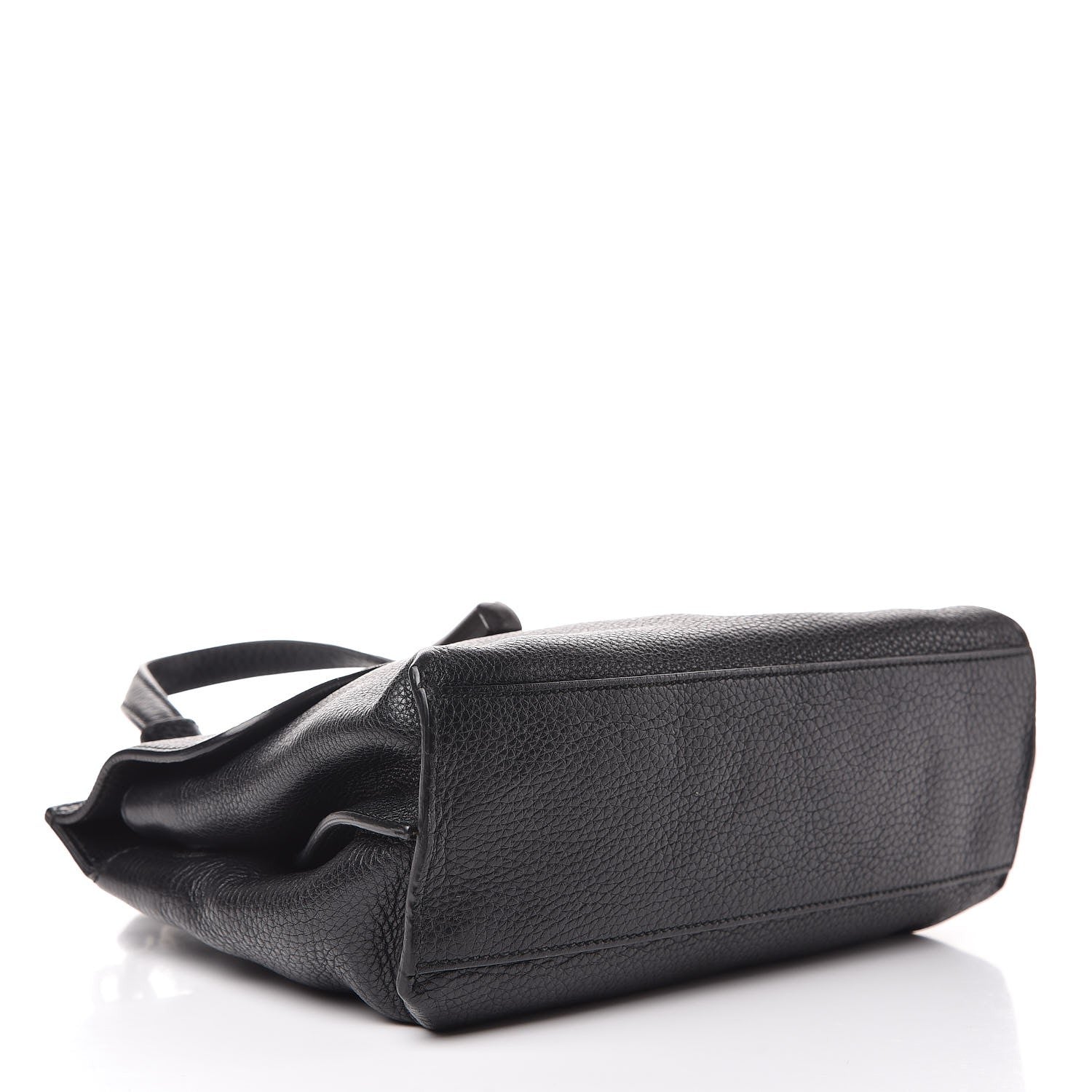 Gucci Cellarius Calfskin Small Bamboo Daily Top Handle Bag Black 4 of 7
