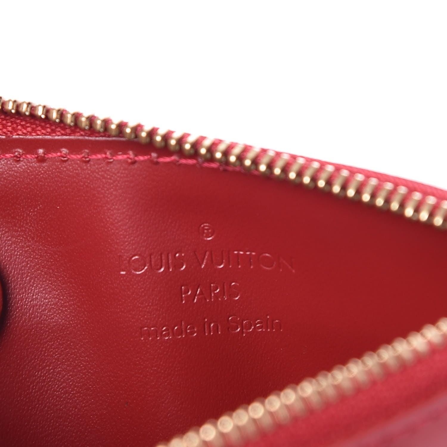 Louis Vuitton Vernis Key Pouch Pomme D'Amour 6 of 6