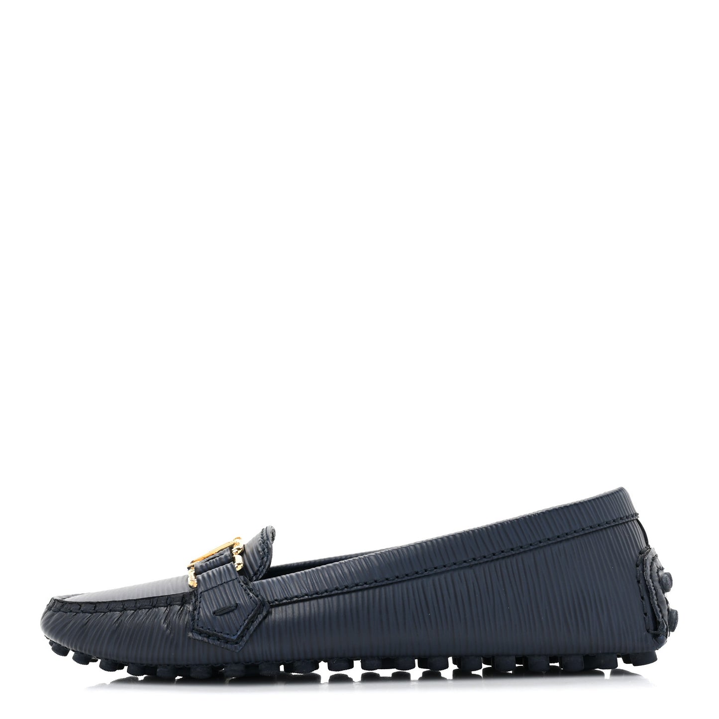 Epi Womens Oxford Loafers 36.5 Indigo