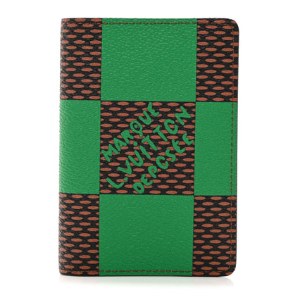 Louis Vuitton Damier Pop Pocket Organizer NM Green 1 of 6