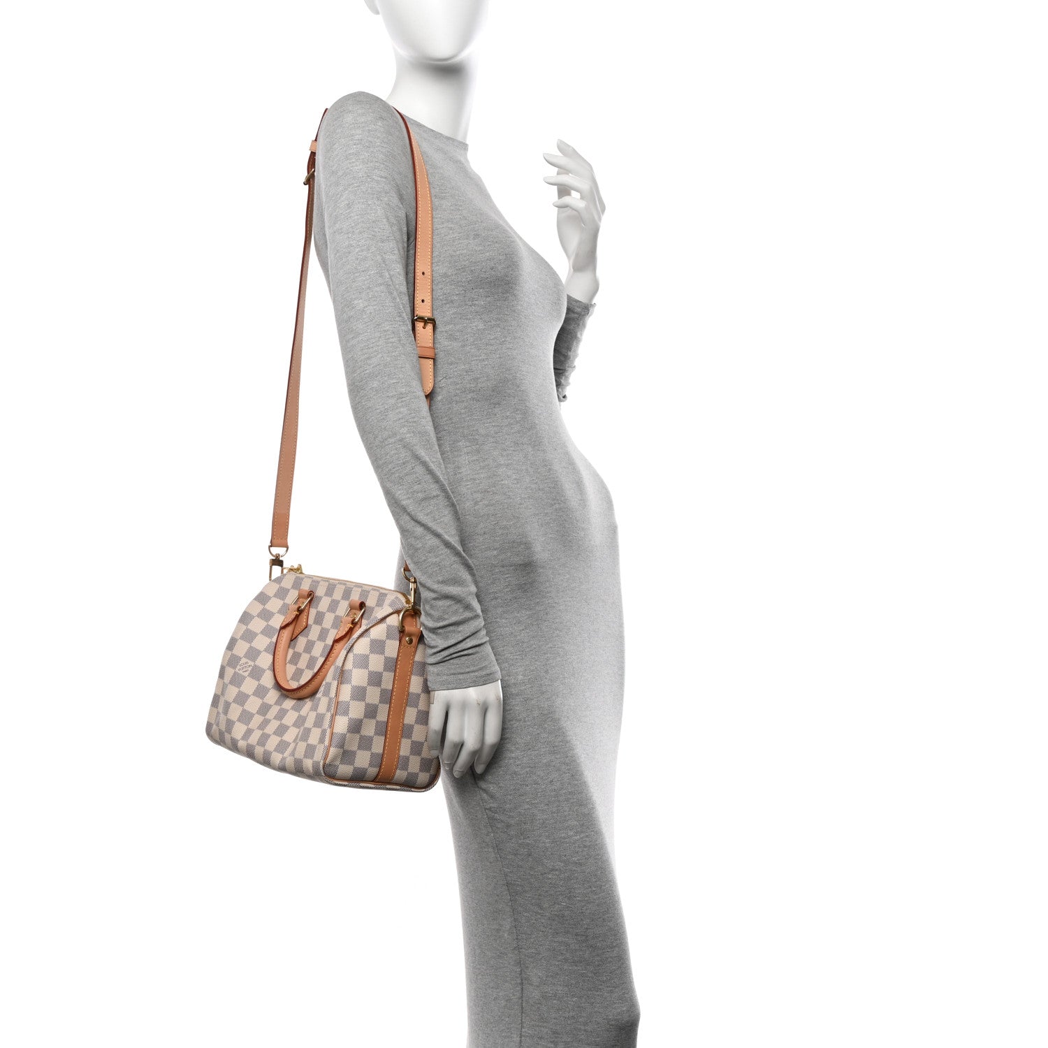 Louis Vuitton Damier Azur Speedy Bandouliere 25 2 of 10
