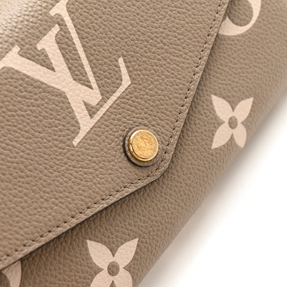 Louis Vuitton Empreinte Monogram Giant Sarah Wallet Tourterelle Creme 9 of 9