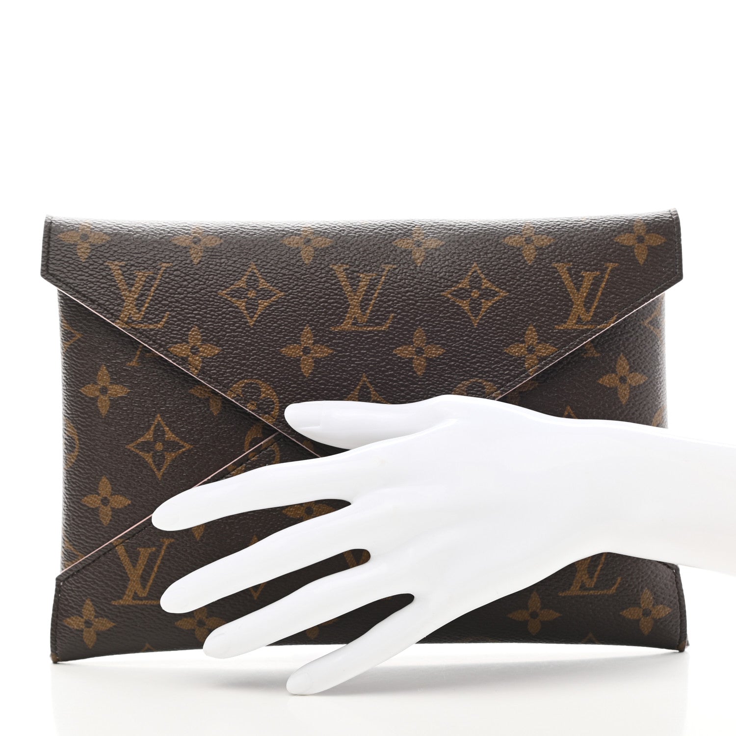 Louis Vuitton Monogram Large Kirigami Pochette Insert Rose Ballerine 2 of 9