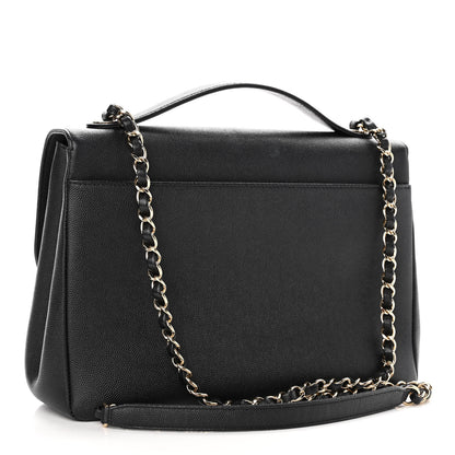 Chanel Caviar Quilted Large Business Affinity Flap Black 2 of 10