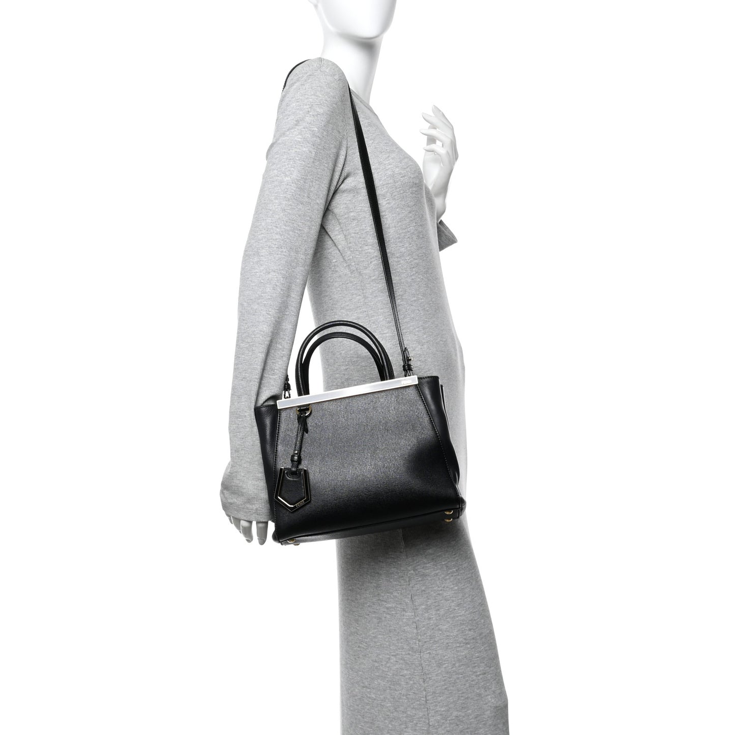 Vitello Elite Petite 2Jours Tote Black