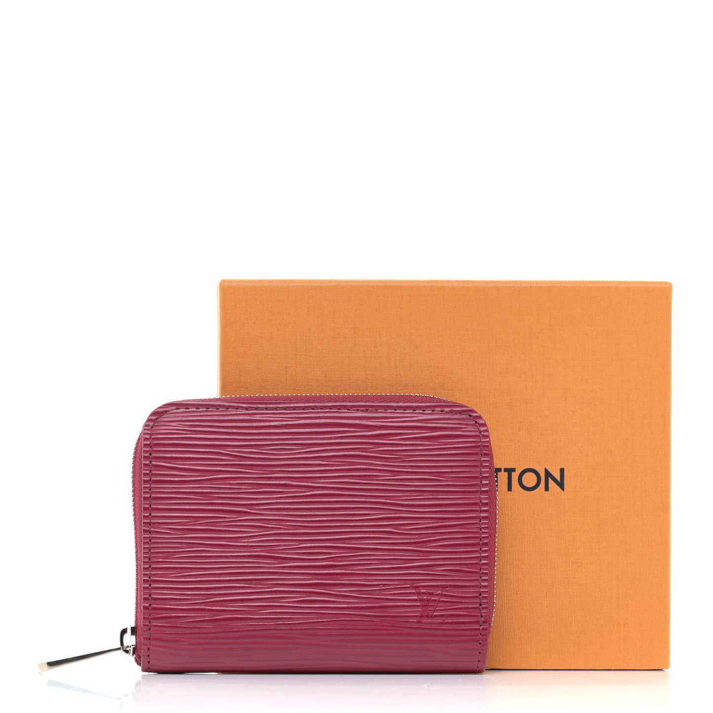Epi Zippy Coin Purse Fuchsia