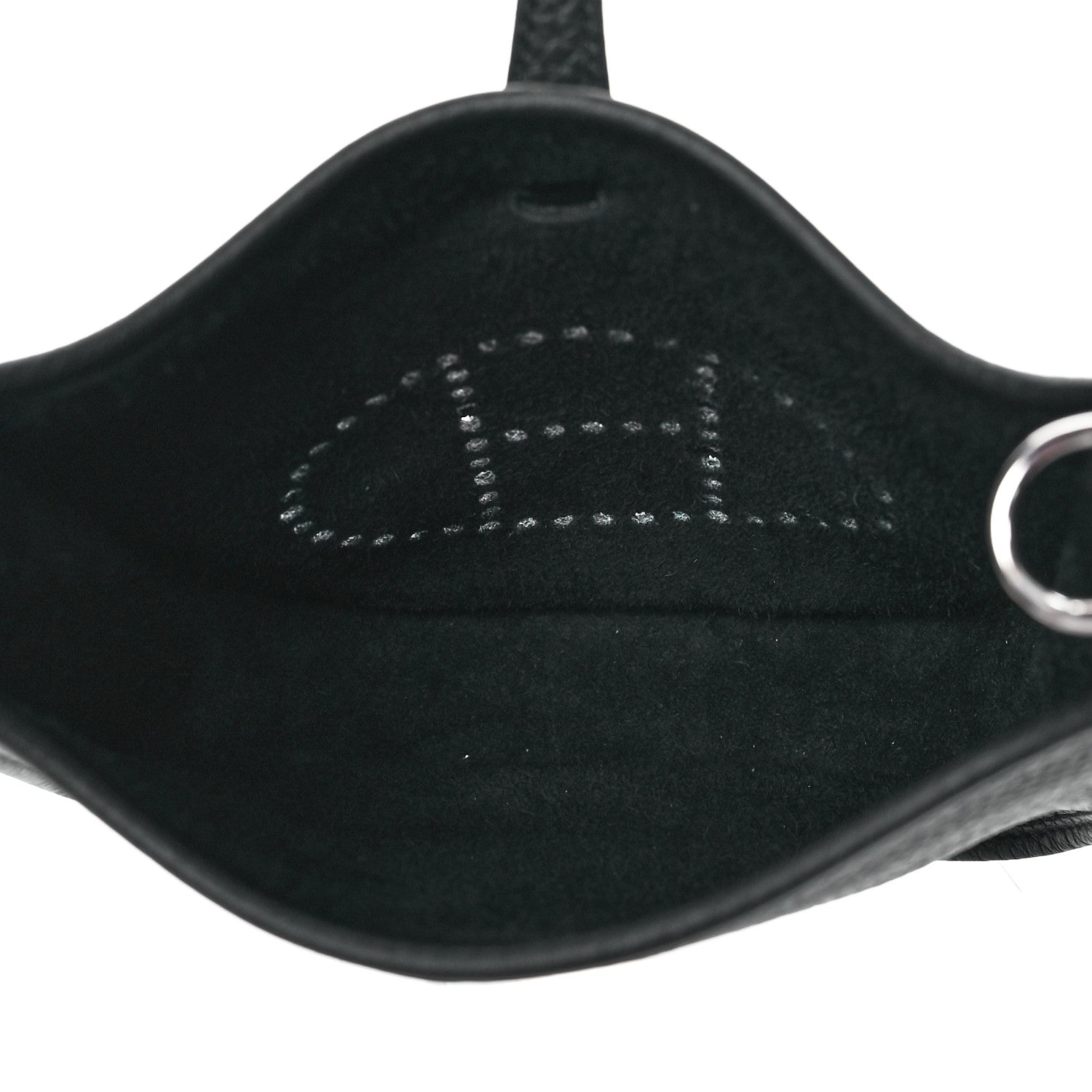 Hermes Taurillon Clemence Evelyne TPM Black 5 of 9