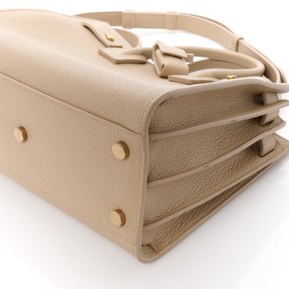 Saint Laurent Grained Calfskin Baby Sac De Jour Souple Sea Salt 12 of 14