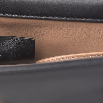Gucci Nappa Pearl Studded Mini Queen Margaret Broadway Shoulder Bag Black 7 of 12
