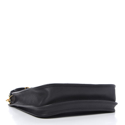 Hermes Taurillon Clemence Evelyne III PM Black 4 of 11