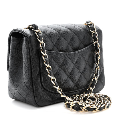 Chanel Caviar Quilted Mini Square Flap Black 3 of 10