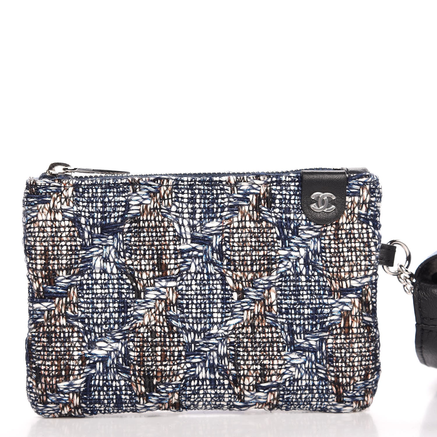 Chanel Calfskin Eyelet Messenger Black 9 of 9