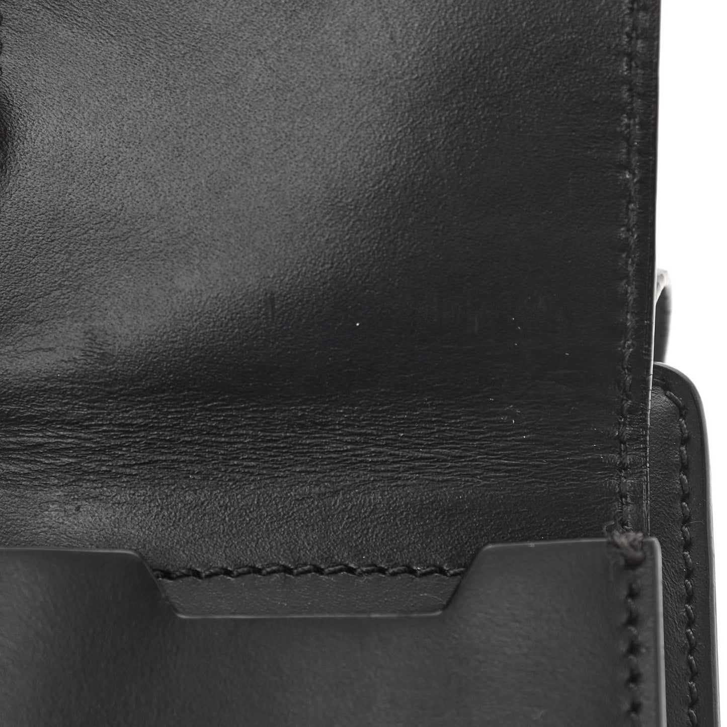 Calfskin Key Case Black