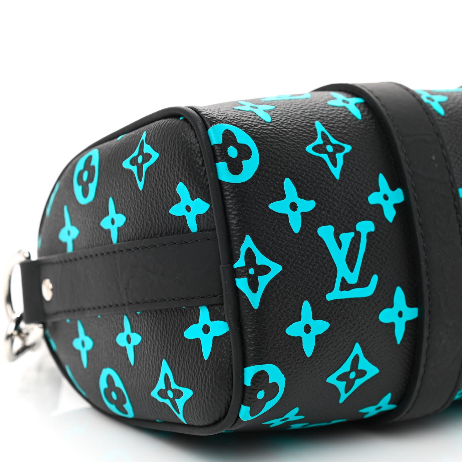 Louis Vuitton Monogram Playground Keepall Bandouliere 25 Black 8 of 11