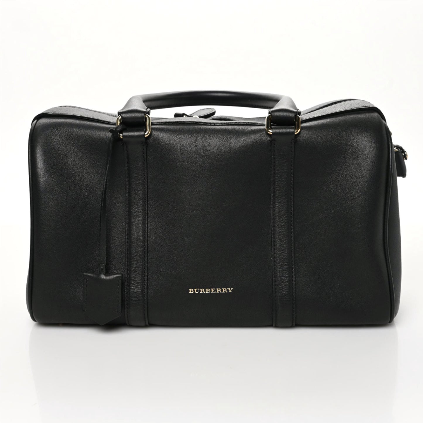 Derby Calfskin Medium Alchester Bowling Bag Black