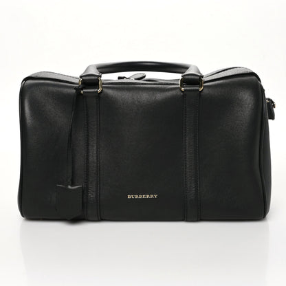 Burberry Derby Calfskin Medium Alchester Bowling Bag Black 6 of 10