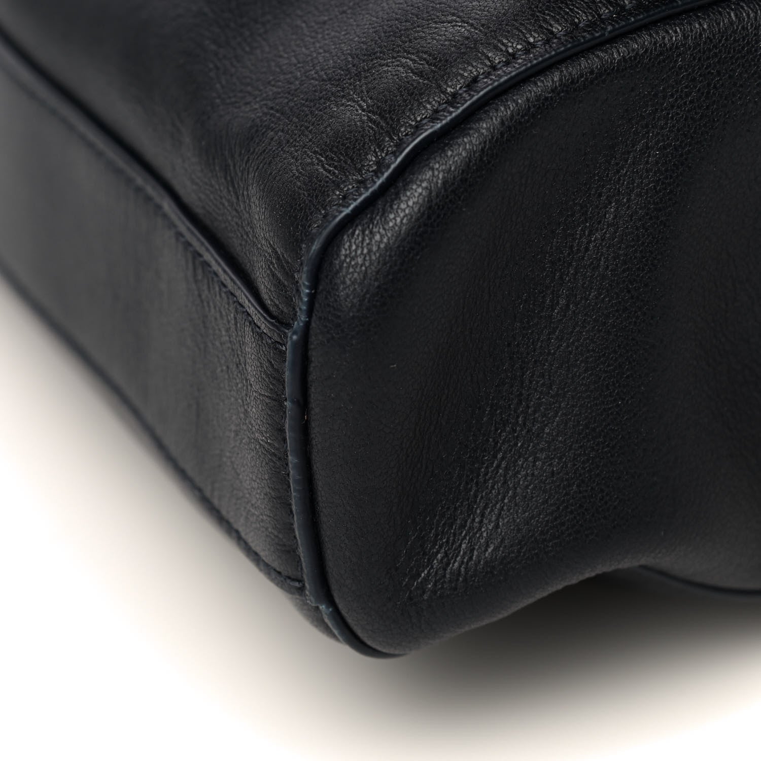 Saint Laurent Smooth Calfskin Suede Medium Reversible Monogram Kate Satchel Navy 15 of 18