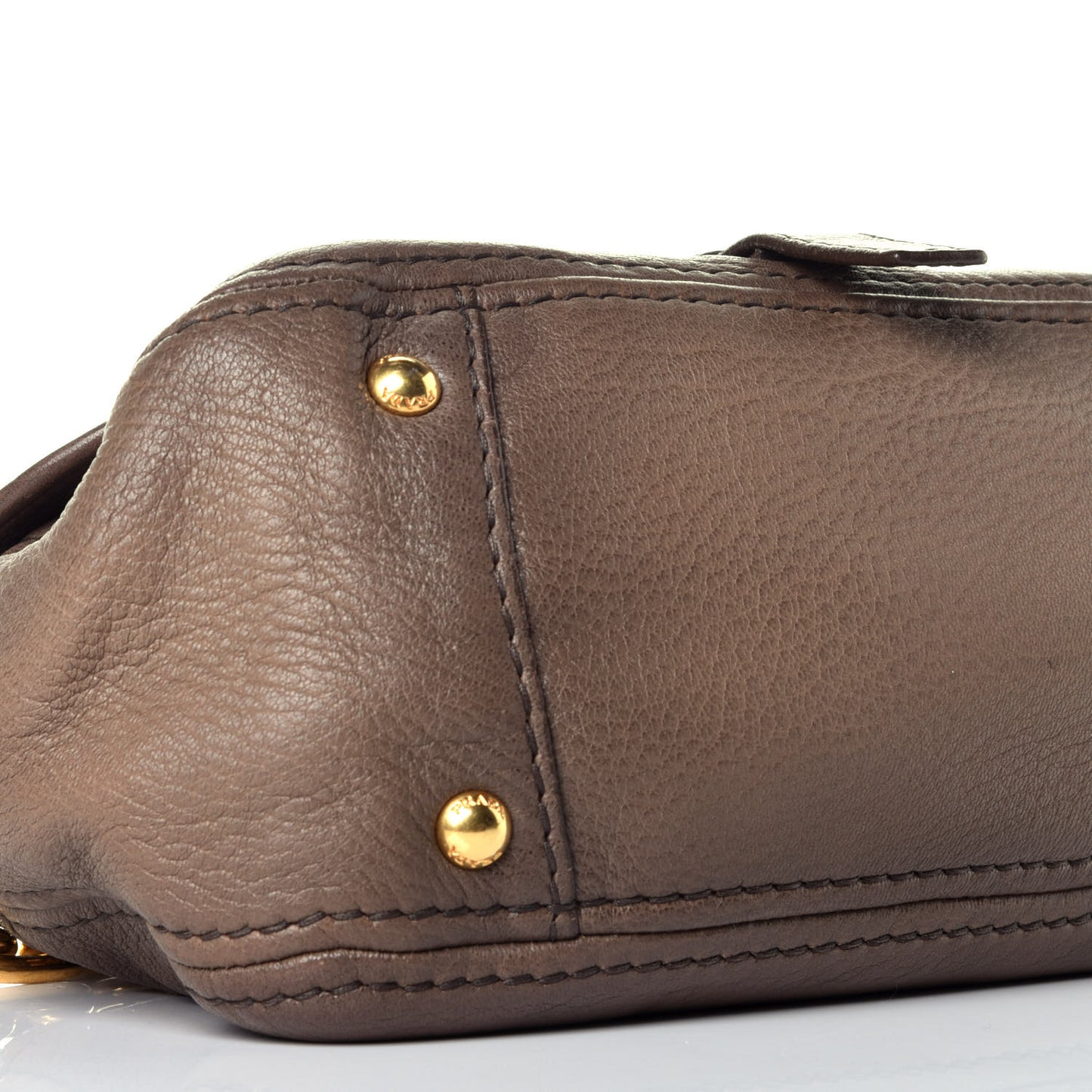 Vitello Daino Chain Hobo Brown