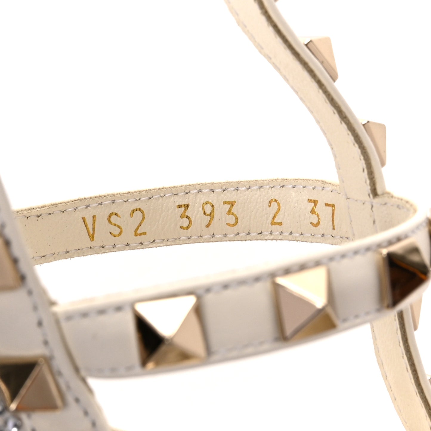 Crystal Embellished Mesh Rockstud Ankle Strap 100mm Pumps 37 White