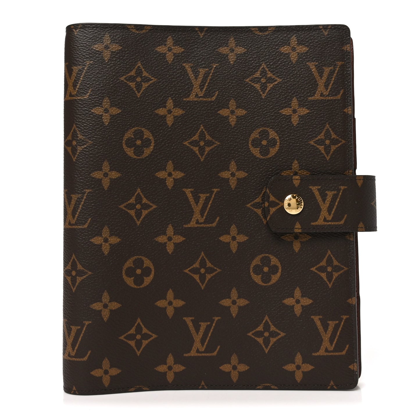 Monogram Large Ring Agenda Cover