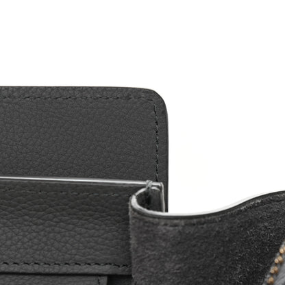 Celine Drummed Calfskin Mini Luggage Kohl 14 of 17