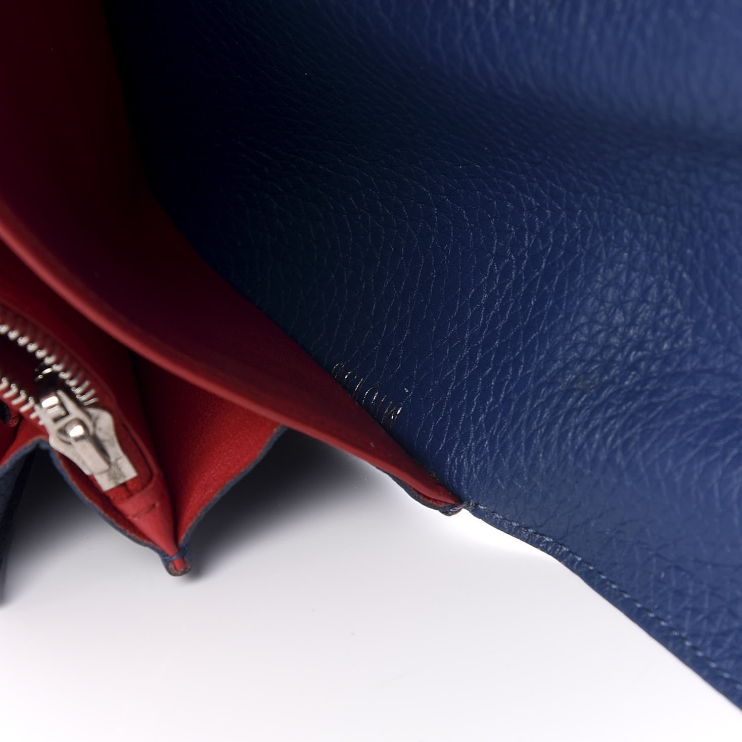 Louis Vuitton Taurillon Capucines Wallet Blue 6 of 10