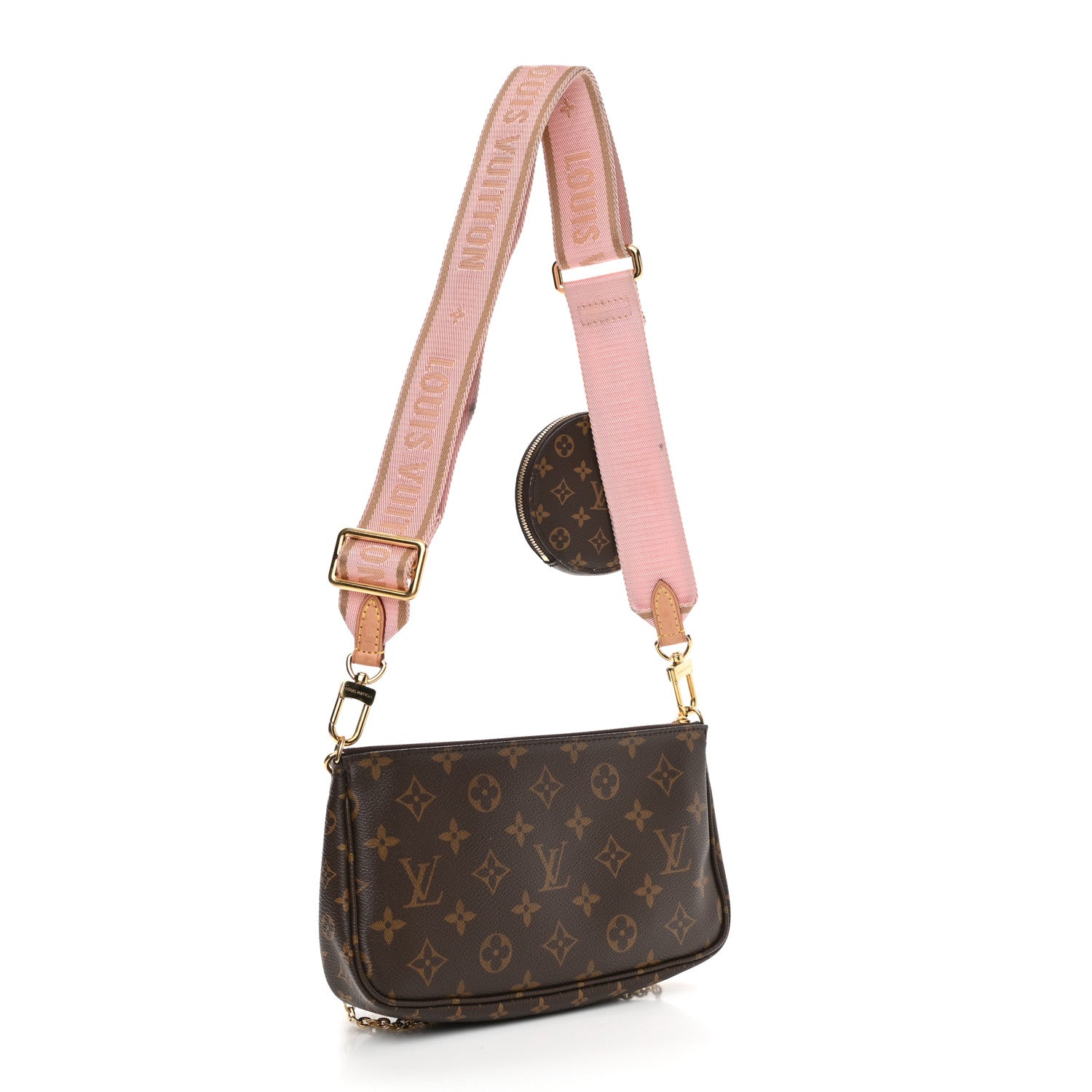 Louis Vuitton Monogram Multi Pochette Accessories Rose Clair 3 of 13
