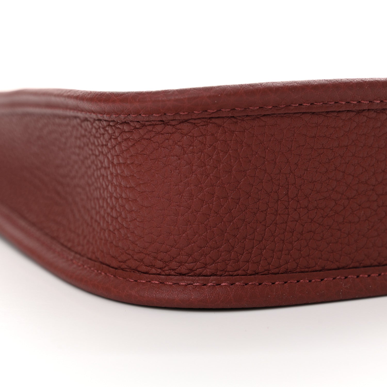 Hermes Taurillon Clemence Amazone Evelyne TPM Rouge H 9 of 10