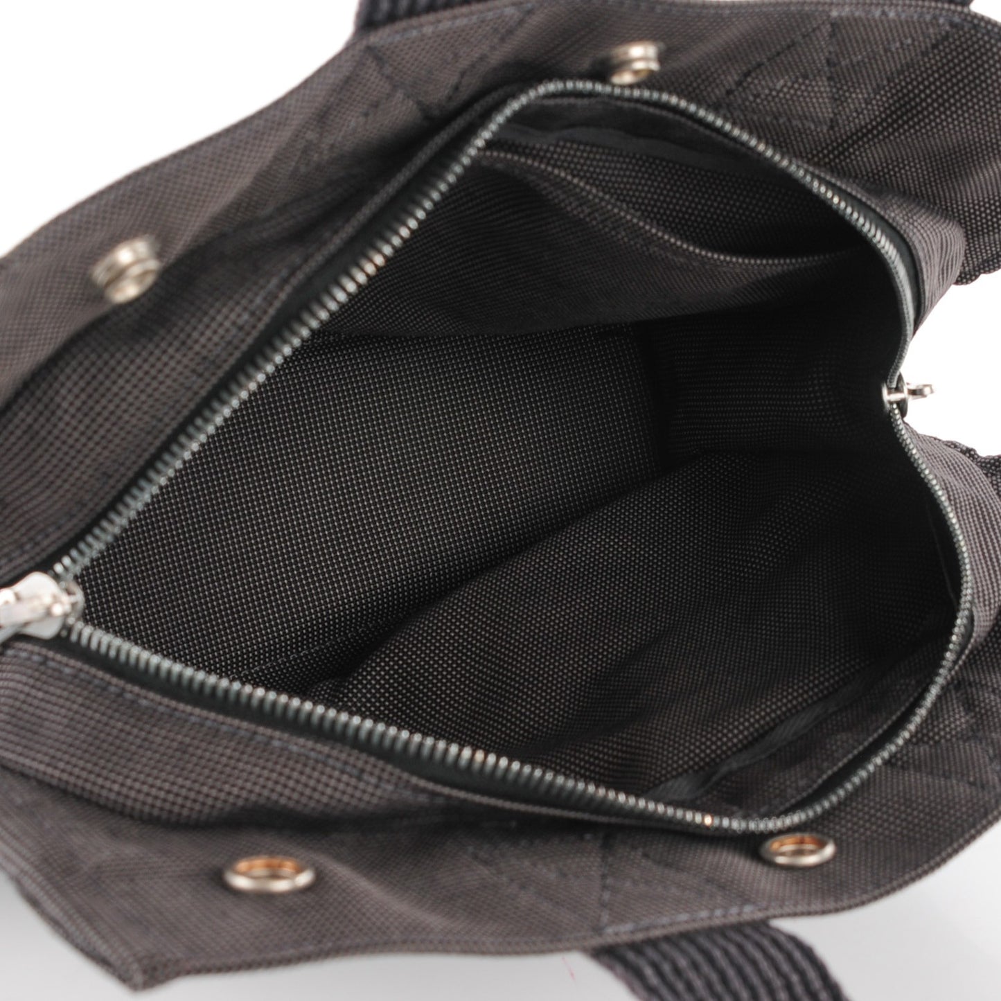 Canvas Herline PM Tote Grey