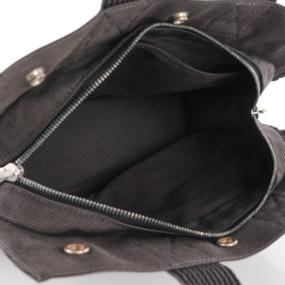 Hermes Canvas Herline PM Tote Grey 10 of 14