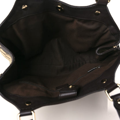 Gucci Monogram Medium Sukey Tote Dark Brown 5 of 10