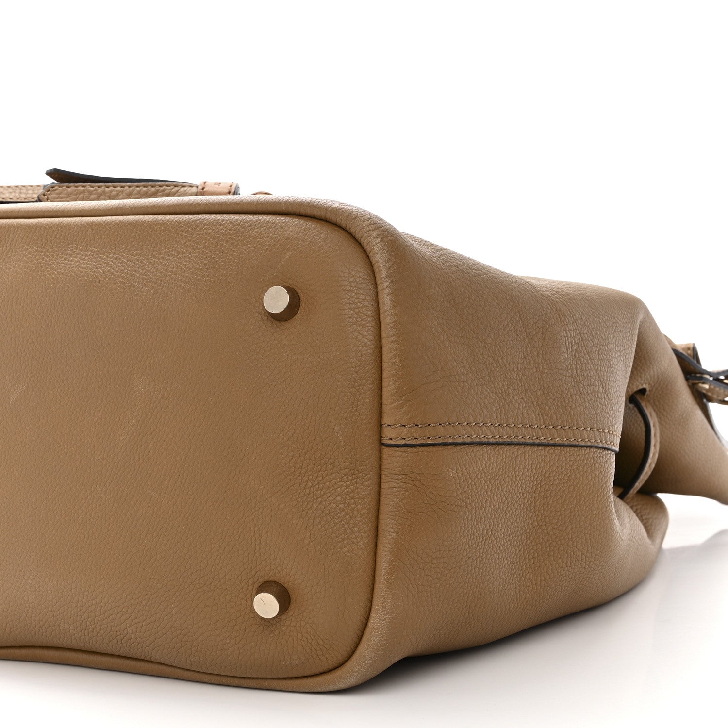 Burberry Grainy Calfskin Large Ashby Hobo Sand 14 of 16