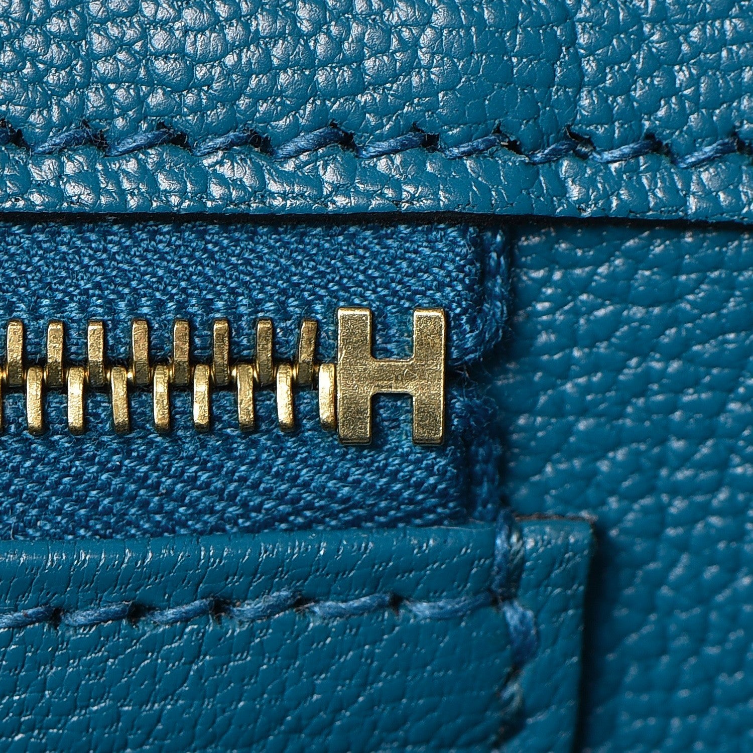 Hermes Togo Birkin 35 Bleu de Galice 17 of 31