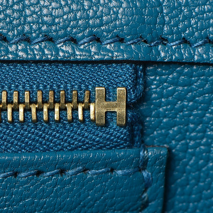 Hermes Togo Birkin 35 Bleu de Galice 17 of 31