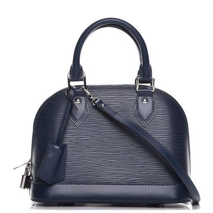 Louis Vuitton Epi Alma BB Indigo 1 of 9