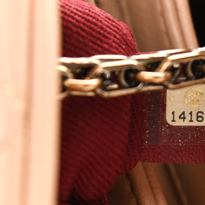 Chanel Lambskin Quilted Medium Just Mademoiselle Beige 6 of 11