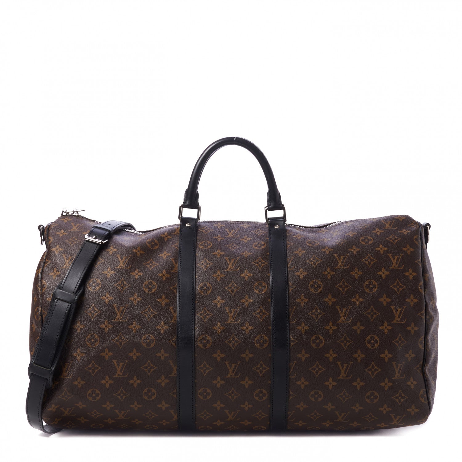 Louis Vuitton Monogram Macassar Keepall Bandouliere 55 1 of 10