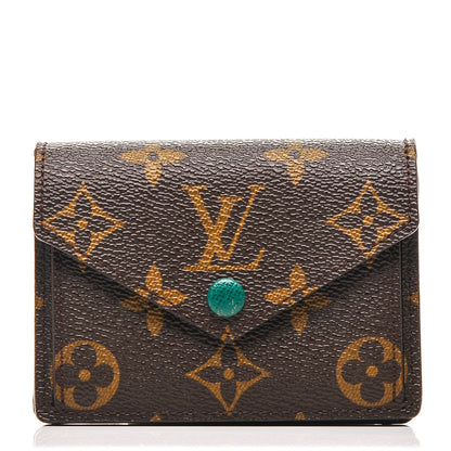 Louis Vuitton Monogram Compact Marie Wallet Vert 1 of 7