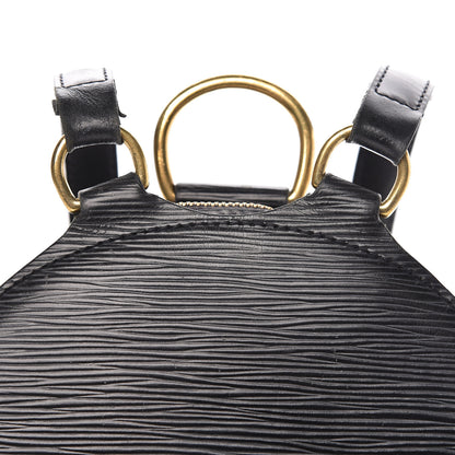 Louis Vuitton Epi Mabillon Backpack Black 21 of 22