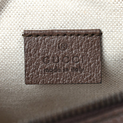 Gucci GG Supreme Monogram Web Mini Ophidia Messenger Brown 6 of 9