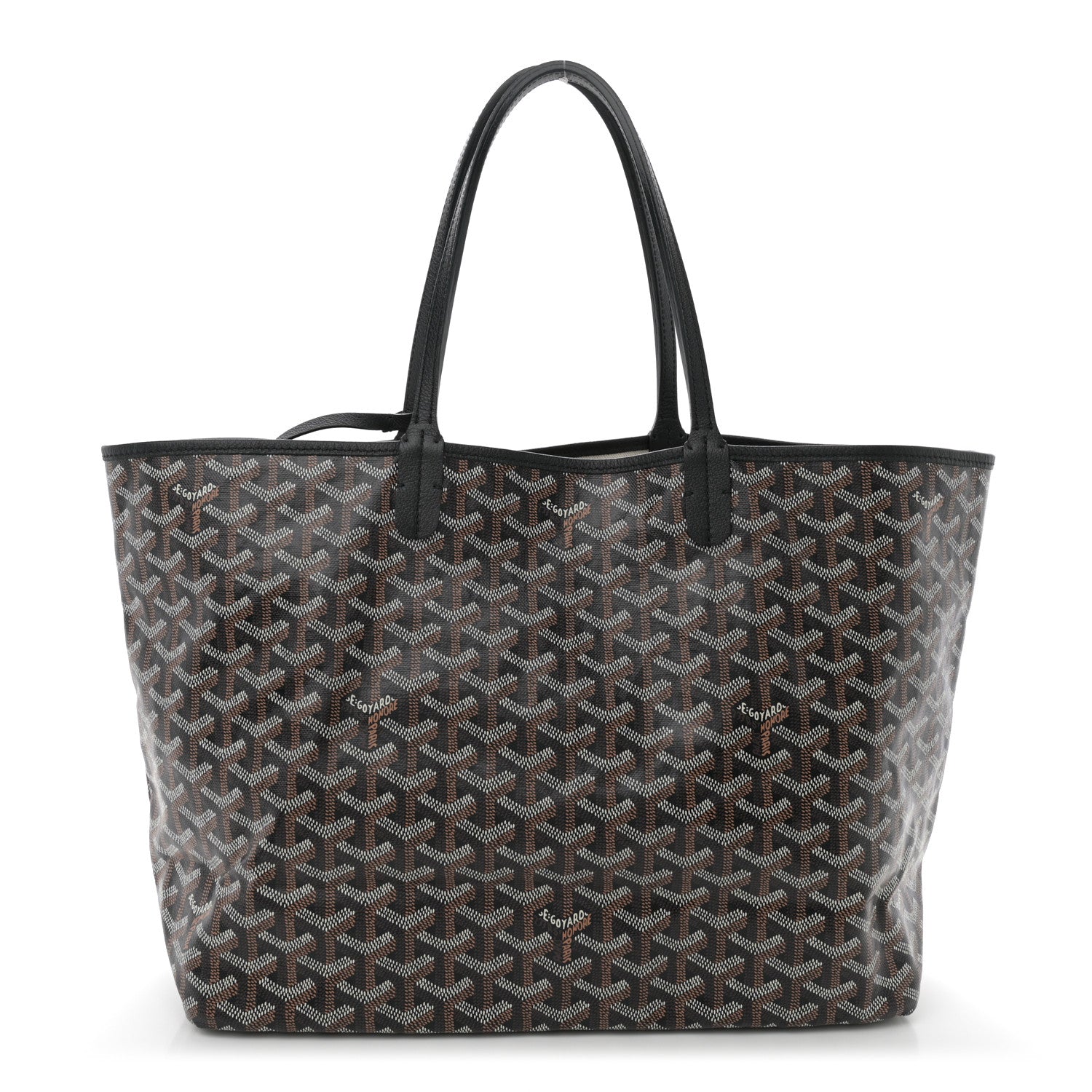 Goyard Goyardine Saint Louis PM Black 1 of 12