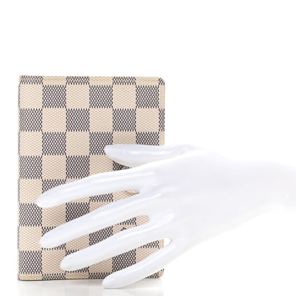 Louis Vuitton Damier Azur Small Ring Agenda Cover 2 of 7