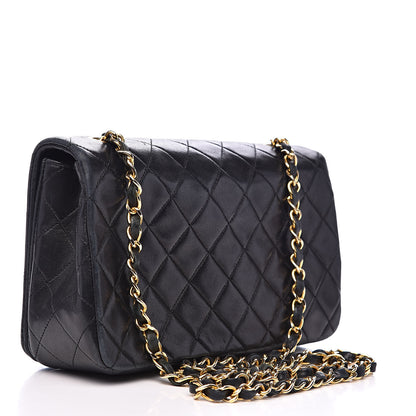 Chanel Lambskin Quilted Small Single Flap Bag Black 3 of 15