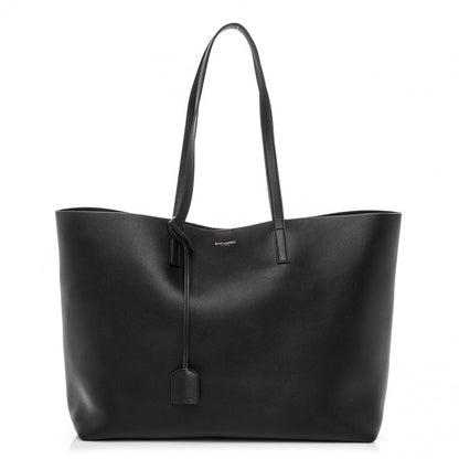 Saint Laurent Calfskin Large Shopping Tote Black 1 of 7