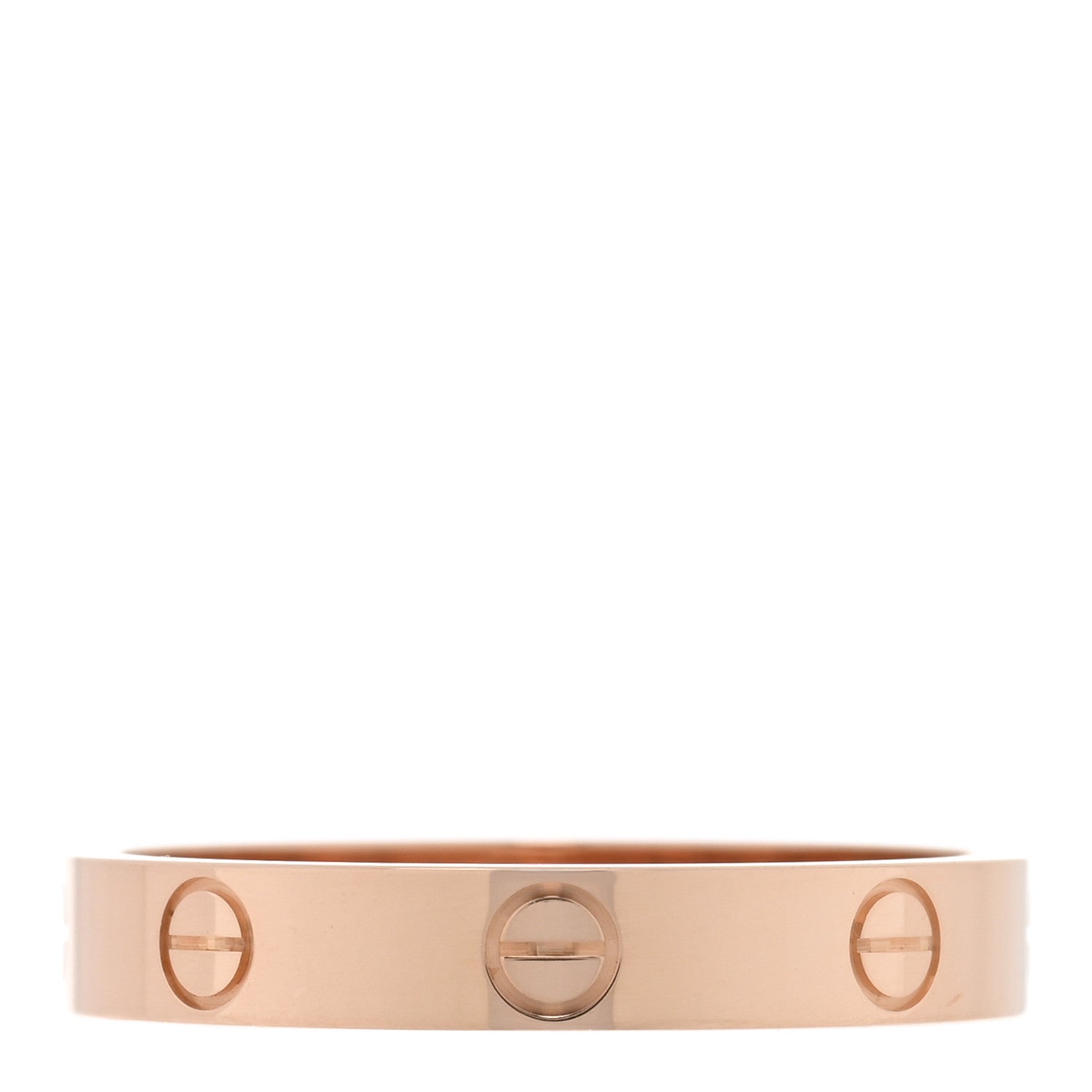 Cartier 18K Pink Gold 3.5mm LOVE Wedding Band Ring 60 9 1 of 5