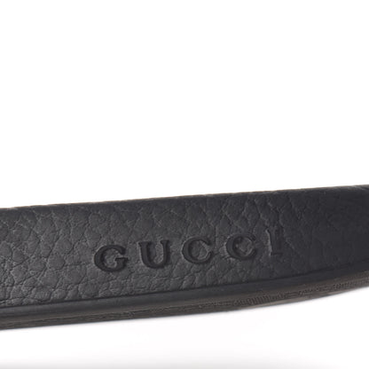 Gucci Satin Web Bow Slide Sandals 41 Black 8 of 13